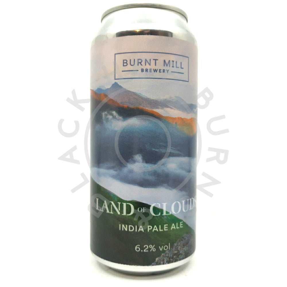 Burnt Mill Land of Clouds IPA 6.2% (440ml can)-Hop Burns & Black