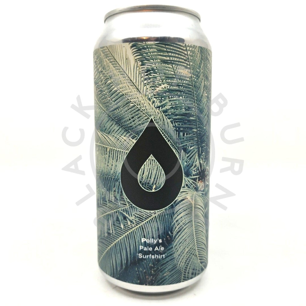 Polly's Brew Co Surfshirt New England Pale Ale 5.2% (440ml can)-Hop Burns & Black