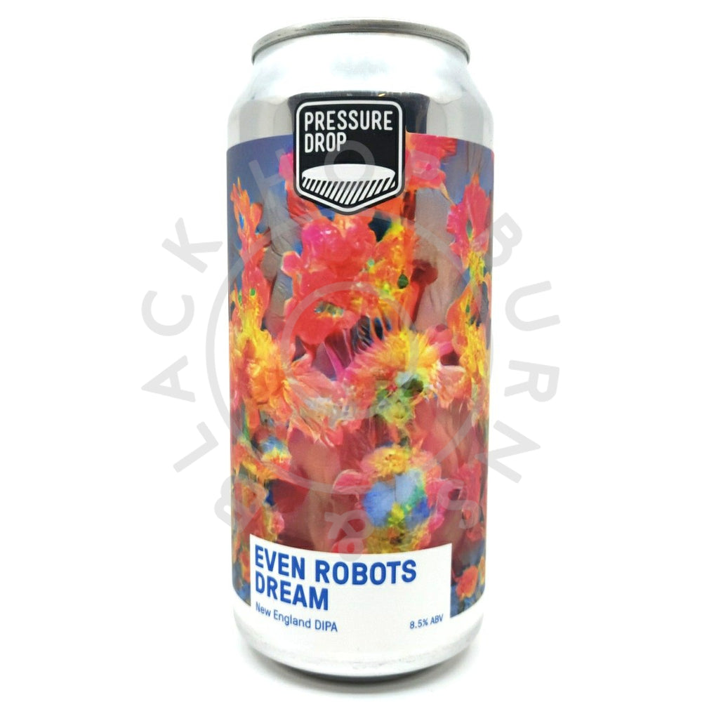 Pressure Drop Even Robots Dream New England DIPA 8.5% (440ml can)-Hop Burns & Black