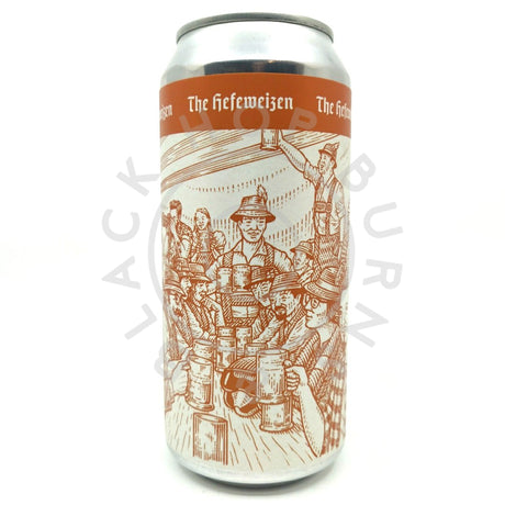 Anspach & Hobday The Hefeweizen 5% (440ml can)-Hop Burns & Black