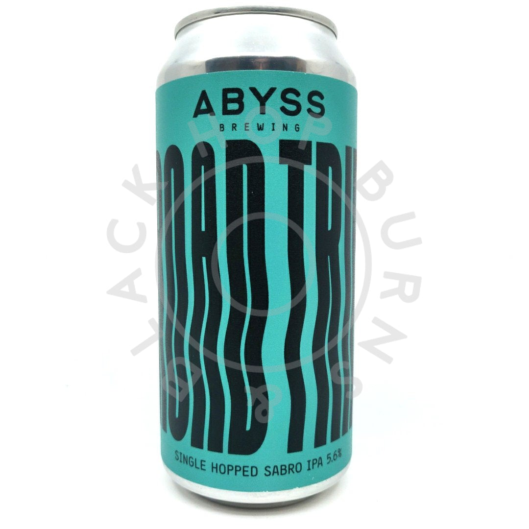 Abyss Brewing Road Trip #4 Single Hopped Sabro IPA 5.6% (440ml can)-Hop Burns & Black