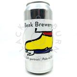 Beak Brewery Self Portrait Pale 4.5% (440ml can)-Hop Burns & Black