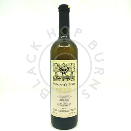 Pheasant's Tears Tsolikouri 2018 11.5% (750ml)-Hop Burns & Black