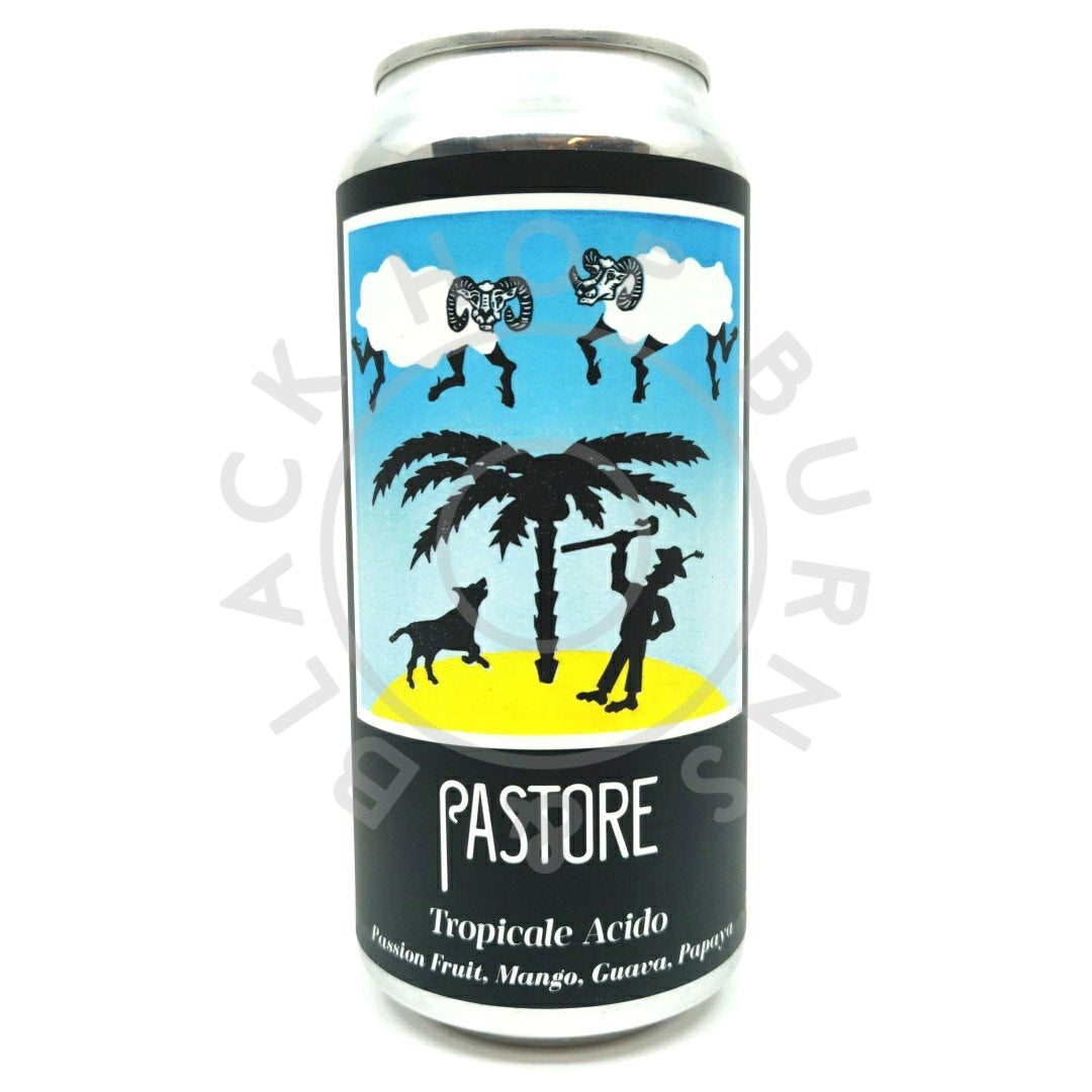 Pastore Tropicale Acido Sour 7% (440ml can)-Hop Burns & Black