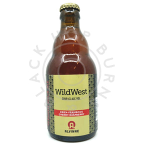 Alvinne Wild West Kriek-Framboos Sour Ale 6% (330ml)-Hop Burns & Black