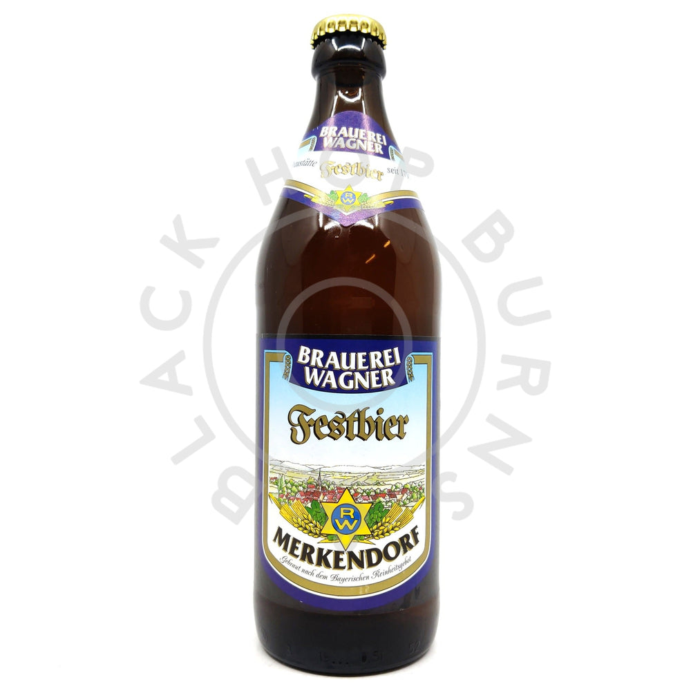 Wagner Festbier 5.7% (500ml)-Hop Burns & Black