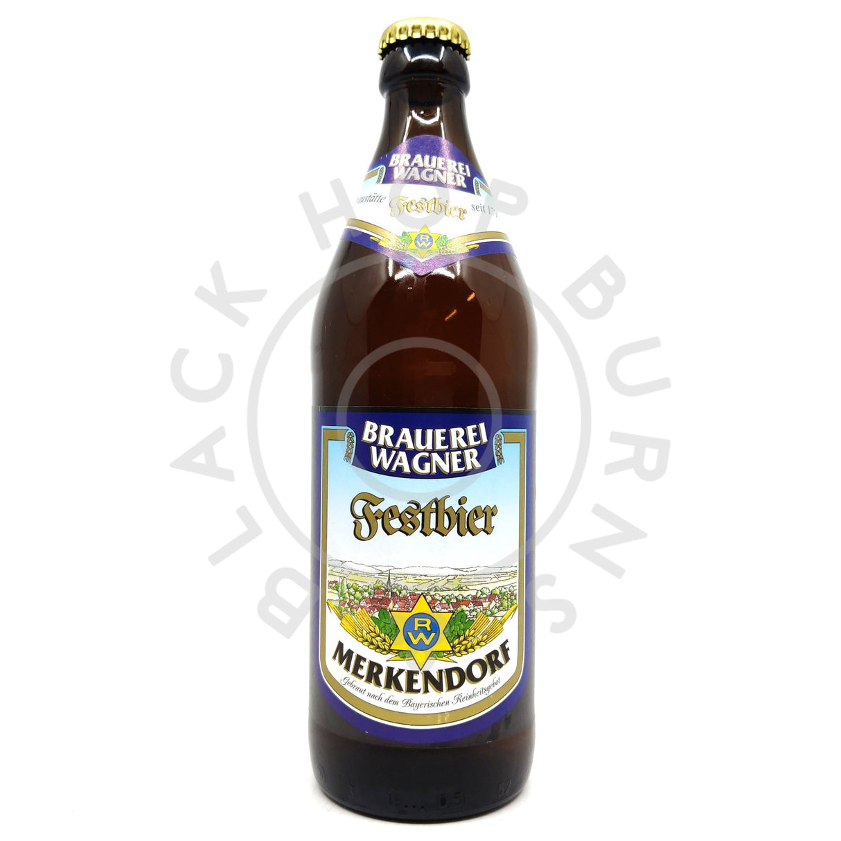 Wagner Festbier 5.7% (500ml)-Hop Burns & Black
