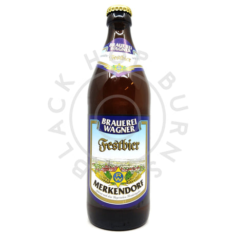 Wagner Festbier 5.7% (500ml)-Hop Burns & Black