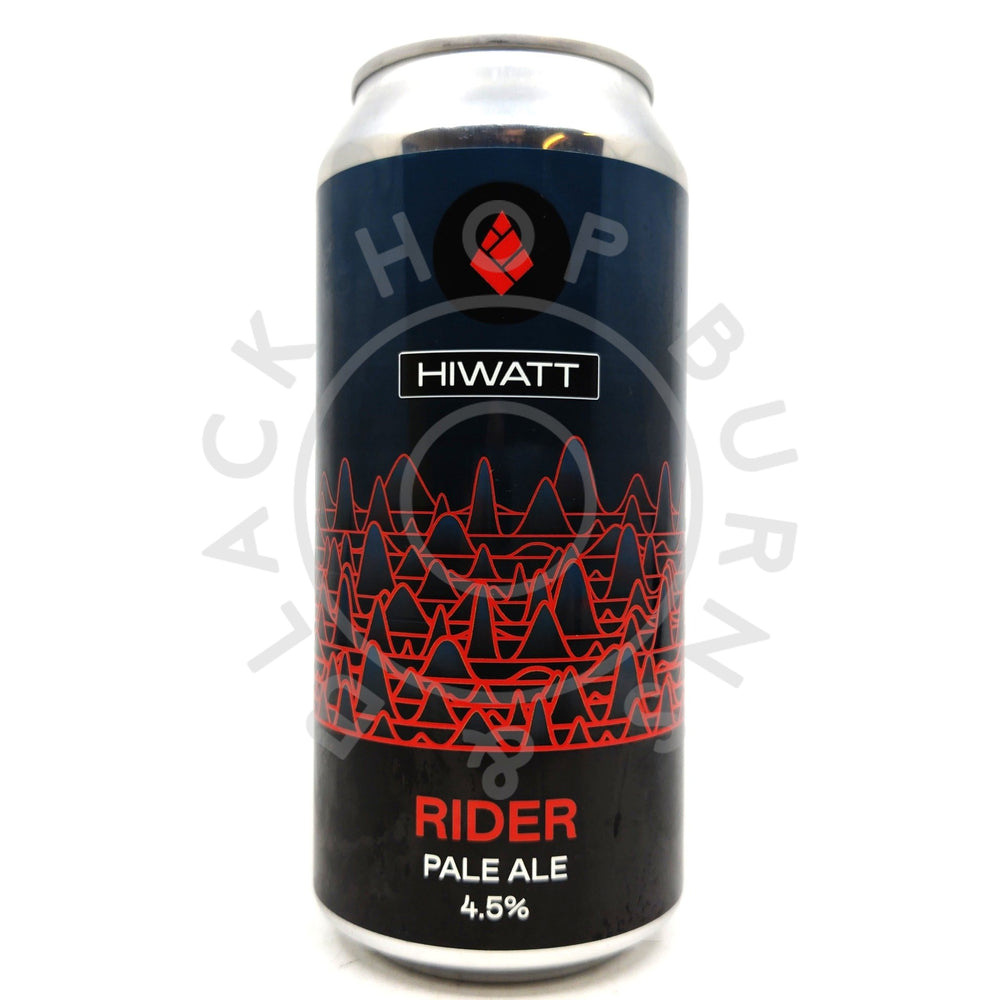 Drop Project x Hiwatt Rider Pale Ale 4.5% (440ml can)-Hop Burns & Black