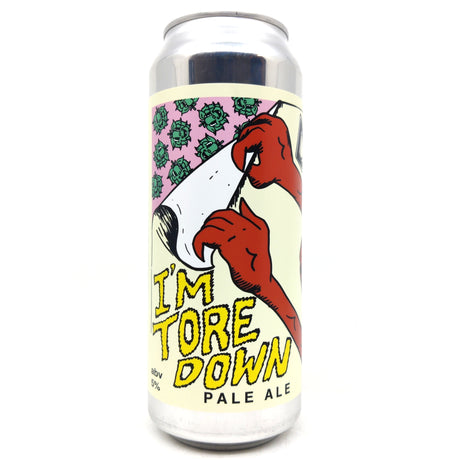 DEYA x Newbarns I'm Tore Down Pale Ale 5% (500ml can)-Hop Burns & Black