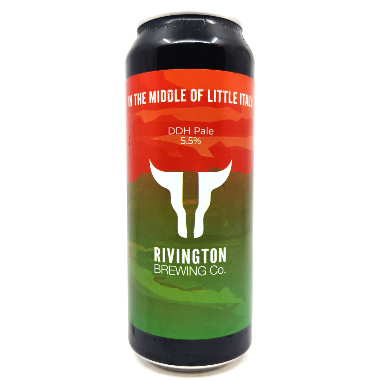 Rivington The Middle Of Little Italy DDH Pale Ale 5.5% (500ml can)-Hop Burns & Black