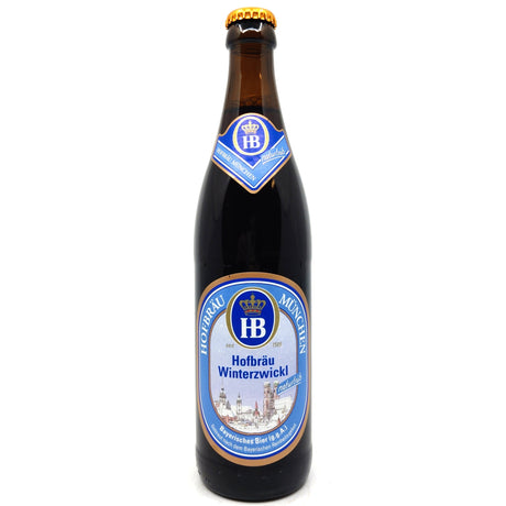 Hofbrau Winterzwickl Kellerbier 5.5% (500ml)-Hop Burns & Black