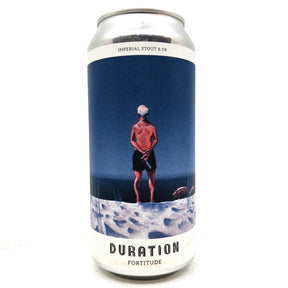 Duration Fortitude Imperial Stout 8.5% (440ml can)-Hop Burns & Black