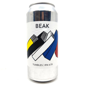 Beak Brewery Tumbles IPA 6.5% (440ml can)-Hop Burns & Black