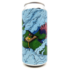 Left Handed Giant Twisted Kites Kiwi & Gooseberry Gose 5% (440ml can)-Hop Burns & Black