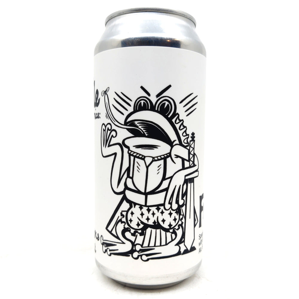 St Mars Of The Desert Battle of Frogs & Mice: FROGS Belgian Brune Ale 8% (440ml can)-Hop Burns & Black