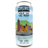 Elusive Brewing Hole In The Roof NZ IPA 6% (440ml can)-Hop Burns & Black