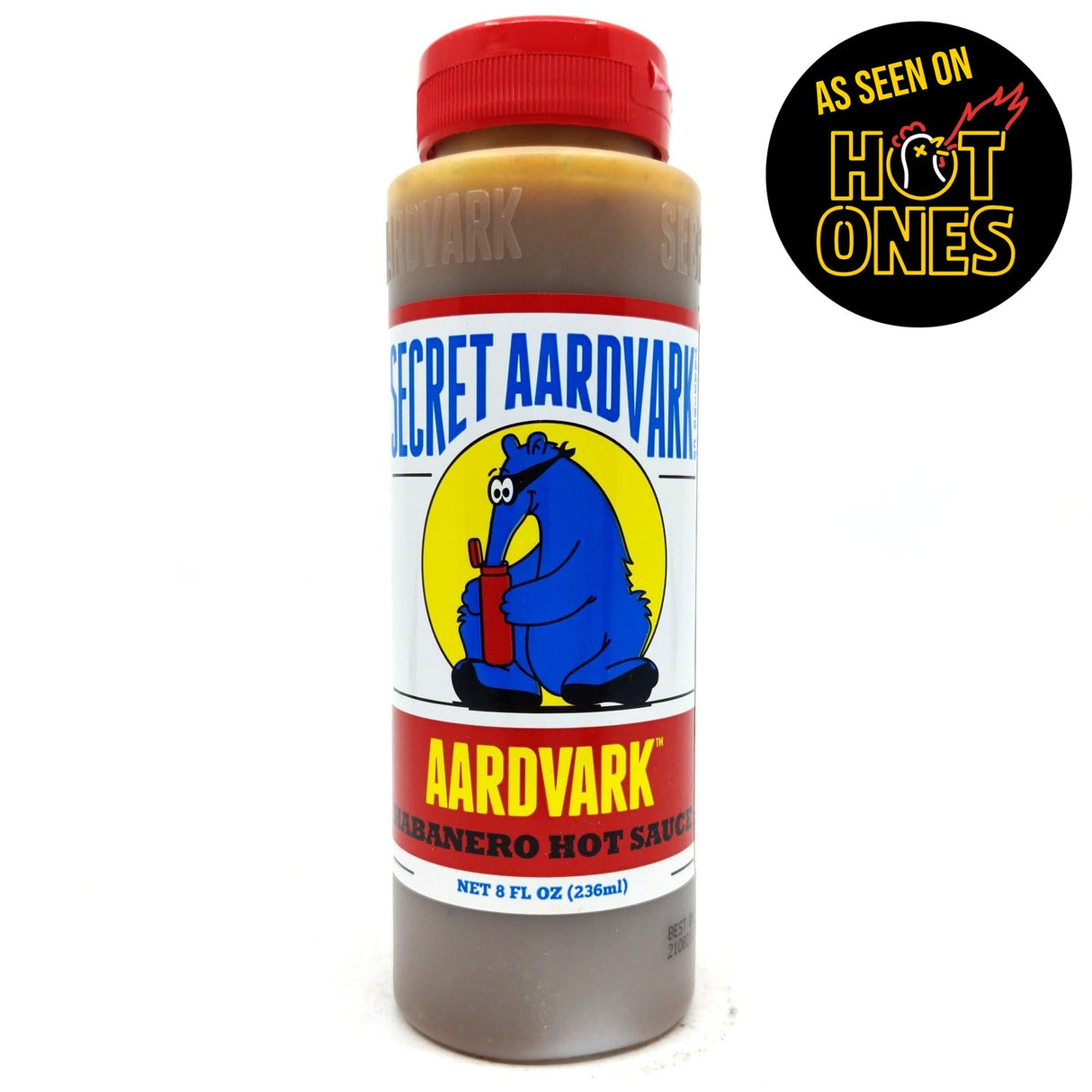 Secret Aardvark Habanero Hot Sauce (236ml)-Hop Burns & Black