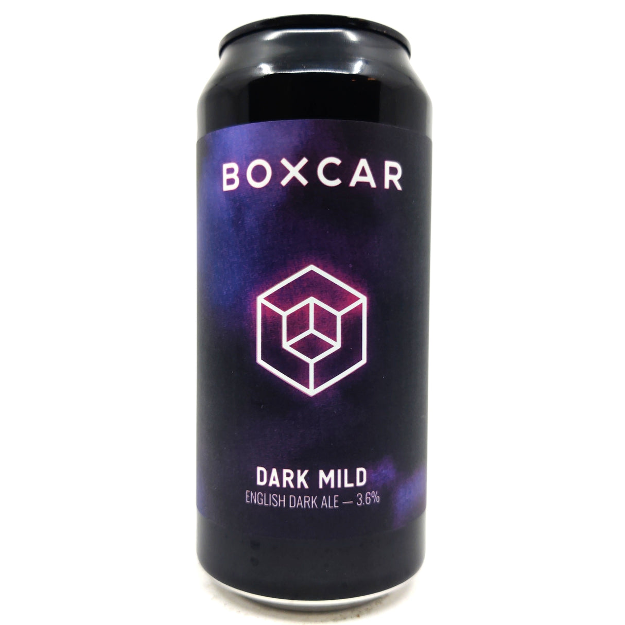 Boxcar Dark Mild 3.6% (440ml can)-Hop Burns & Black