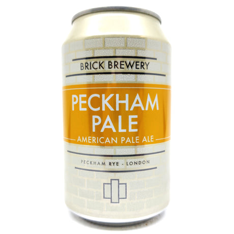 Brick Brewery Peckham Pale APA 4.5% (330ml can)-Hop Burns & Black