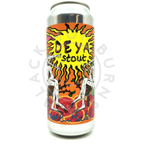 DEYA Alright Mate Stout 7.5% (500ml can)-Hop Burns & Black