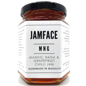 Jamface M.N.G Chilli Jam (226g)-Hop Burns & Black