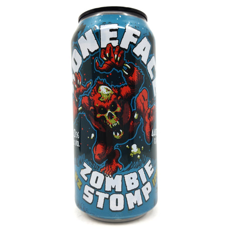 Boneface Zombie Stomp IPA 5.9% (440ml can)-Hop Burns & Black