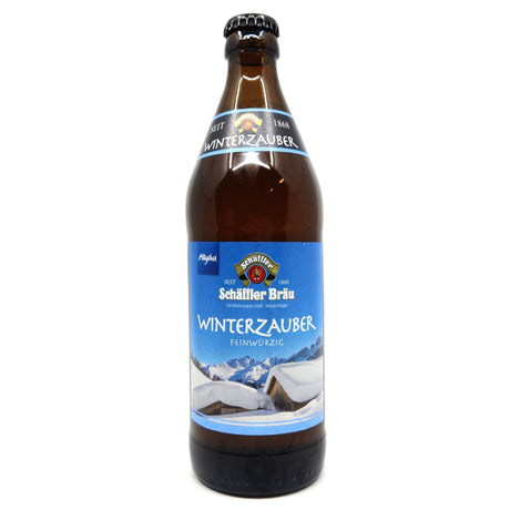 Schaffler Winterzauber Festbier 5.5% (500ml)-Hop Burns & Black