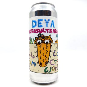 DEYA The Results Are In Double IPA 8% (500ml can)-Hop Burns & Black