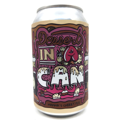 Amundsen Dessert In A Can Mamma's Cherry Pie 10.5% (330ml can)-Hop Burns & Black
