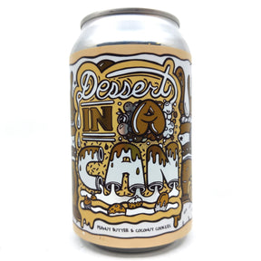 Amundsen Dessert In A Can Peanut Butter & Coconut Cookies 10.5% (330ml can)-Hop Burns & Black