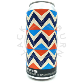 Howling Hops We Buy Teeth American Brown Ale 5.5% (440ml can)-Hop Burns & Black