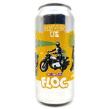 Floc Brewing Never Us IPA 7.2% (440ml can)-Hop Burns & Black