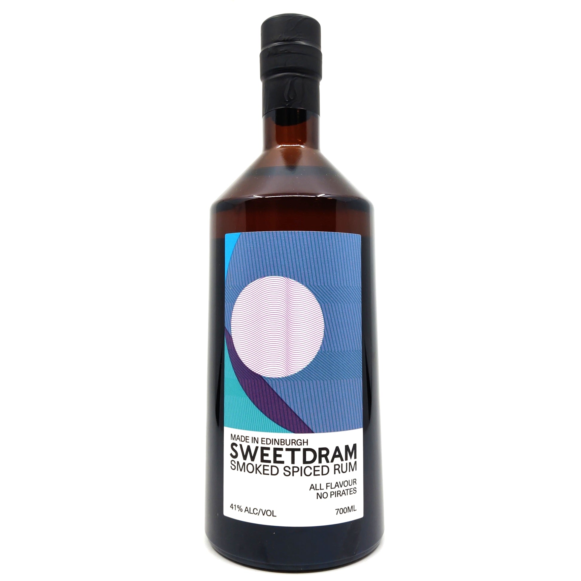 Sweetdram Smoked Spiced Rum 41% (700ml)-Hop Burns & Black