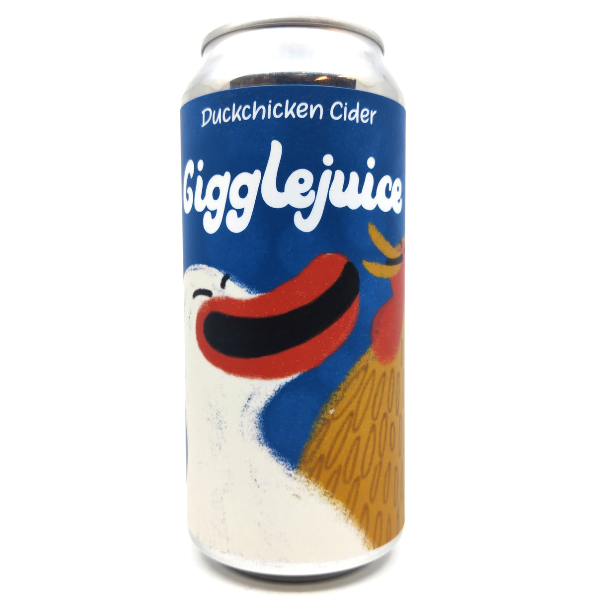 Duckchicken Gigglejuice Sparkling Cider 8.4% (440ml can)-Hop Burns & Black