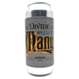 Verdant Divide By Many Imperial Stout 11.5% (440ml can)-Hop Burns & Black