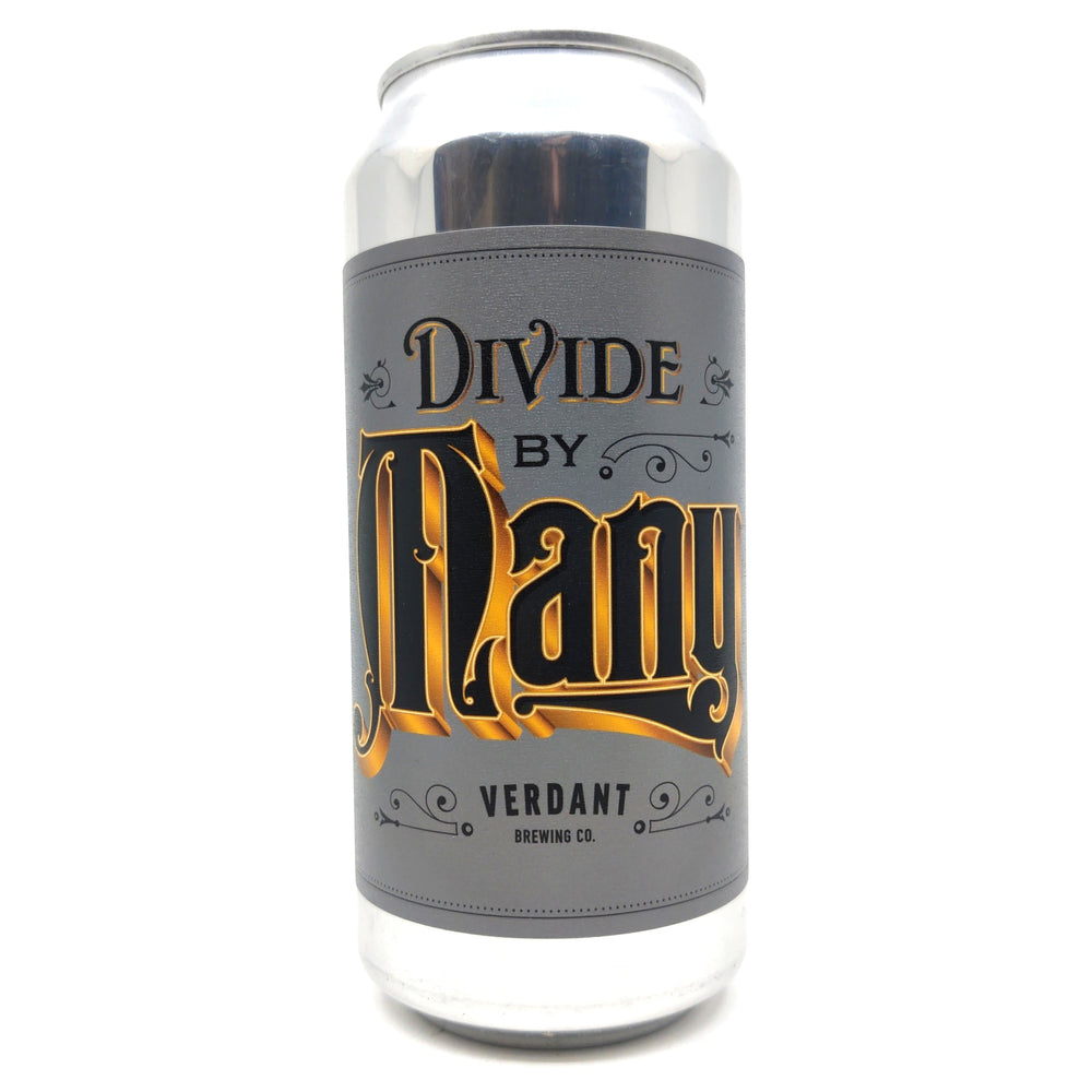 Verdant Divide By Many Imperial Stout 11.5% (440ml can)-Hop Burns & Black