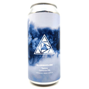 GlassHouse Tephra California IPA 6.5% (440ml can)-Hop Burns & Black