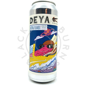 DEYA Astral Planes English Porter 4.8% (500ml can)-Hop Burns & Black