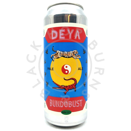 DEYA x Bundobust Pale Ale 5% (500ml can)-Hop Burns & Black