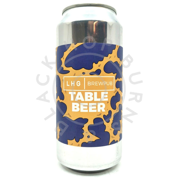 Left Handed Giant Brewpub Table Beer 3.5% (440ml can)-Hop Burns & Black