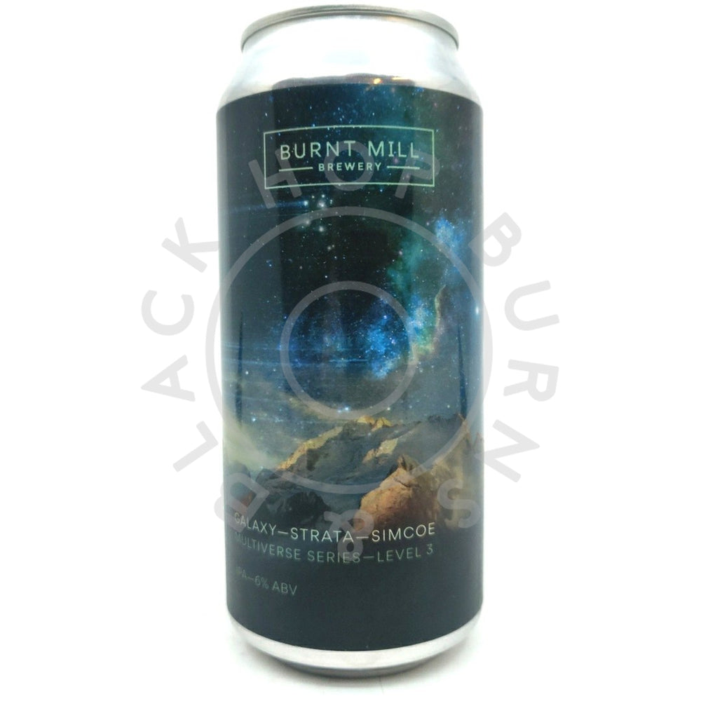 Burnt Mill Multiverse Series Level 3 IPA 6% (440ml can)-Hop Burns & Black