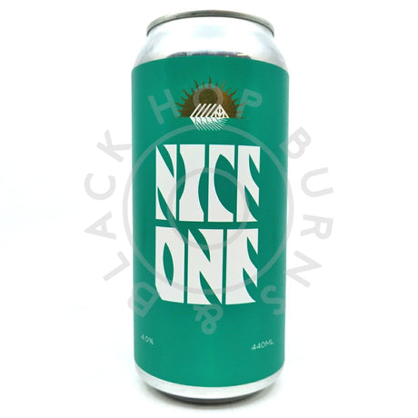 Newbarns x Sonnen Hill Nice One Saisonnen Pilsner 4% (440ml can)-Hop Burns & Black