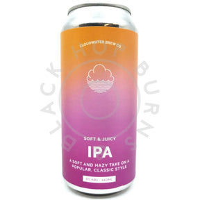 Cloudwater IPA 6% (440ml can)-Hop Burns & Black
