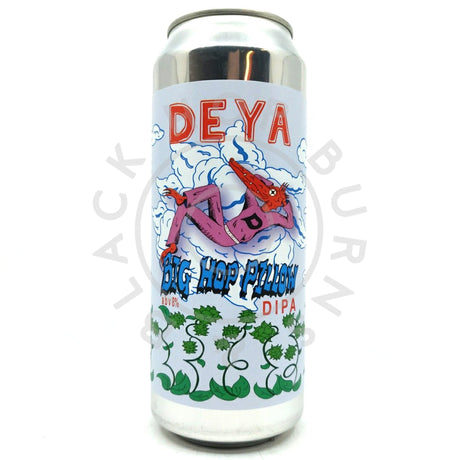 DEYA Big Hop Pillow Double IPA 8% (500ml can)-Hop Burns & Black