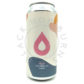 Polly's Brew Co Lebble India Wheat Ale 7.2% (440ml can)-Hop Burns & Black