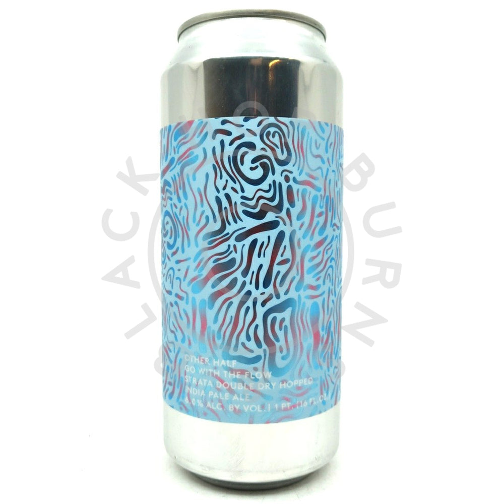 Other Half Go With The Flow DDH IPA w/Strata 6.5% (473ml can)-Hop Burns & Black