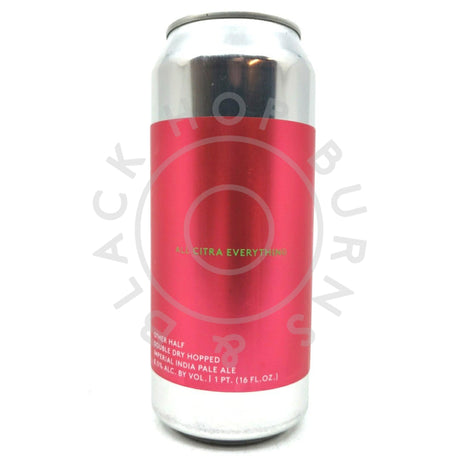 Other Half All Citra Everything DDH Double IPA 8.5% (473ml can)-Hop Burns & Black