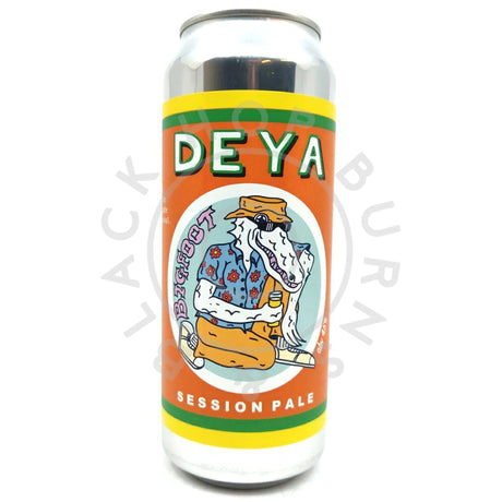 DEYA Bigfoot Session Pale Ale 4.5% (500ml can)-Hop Burns & Black