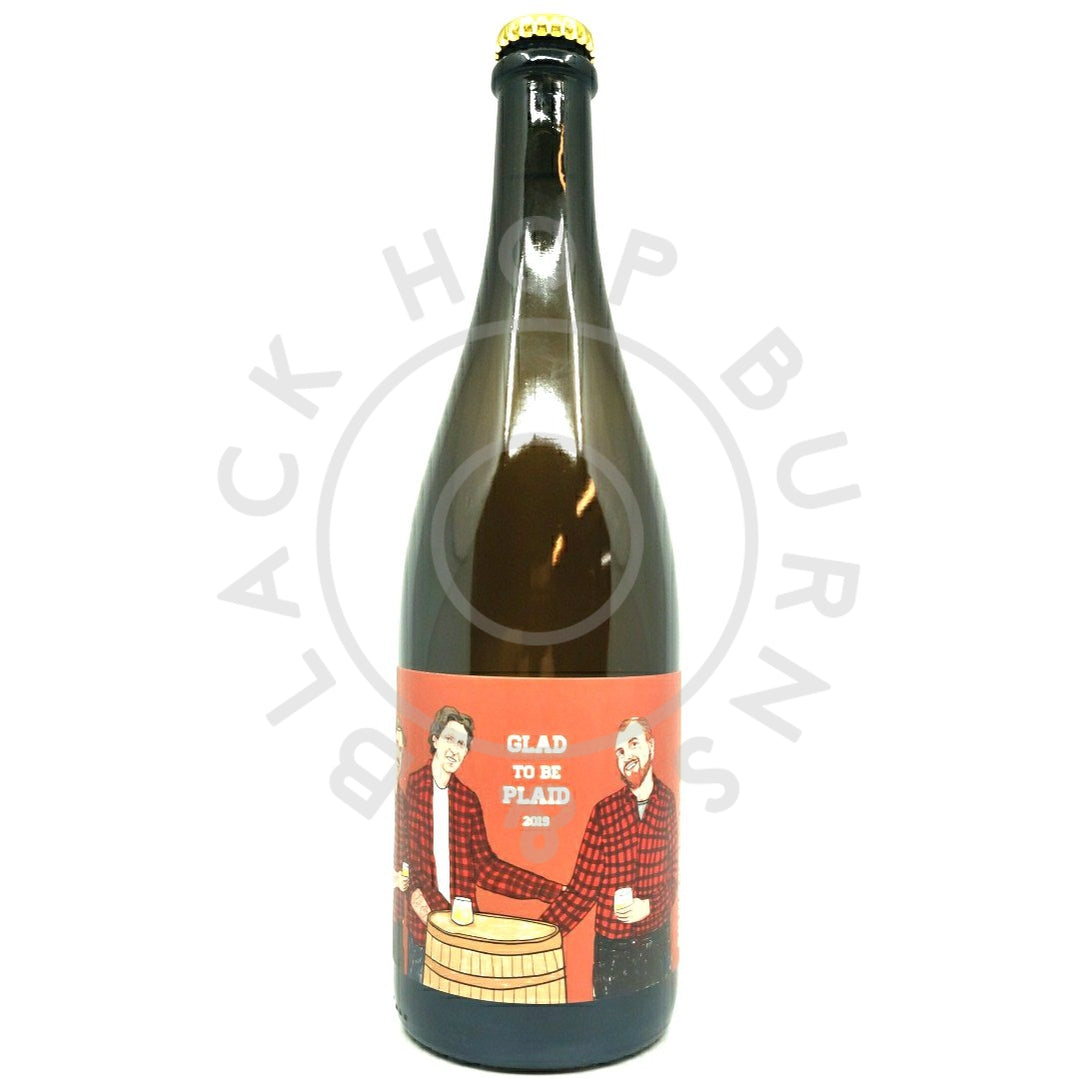 Little Pomona Glad to be Plaid Cider 2019 7.8% (750ml)-Hop Burns & Black